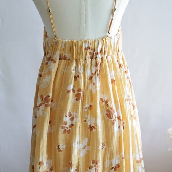 Abercrombie and fitch Cotton Floral Maxi Sun Dress size M - Picture 5 of 5